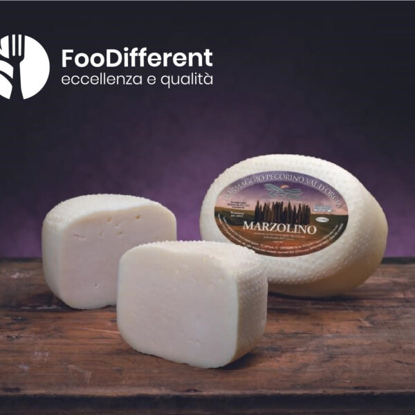 PECORINO BIOLOGICO MARZOLINO Intero da 0,500 kg