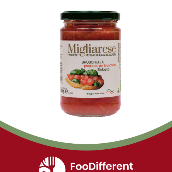 " Bruschella "- preparato per bruschetta biologica g 280 azienda Agricola Migliarese