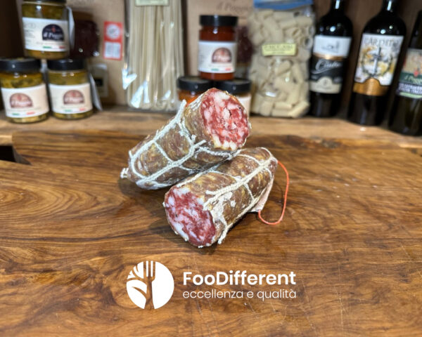 Salame con Tartufo Confezione da 250 gr. Sottovuoto Il Poggio
