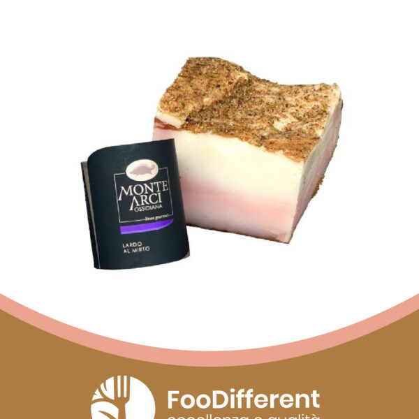 Lardo Teso al Mirto S.V. 1Kg ca Monte Arci